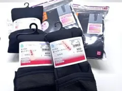 新品未使用 ユニクロ極暖 140 まとめ売り レギンス タイツ