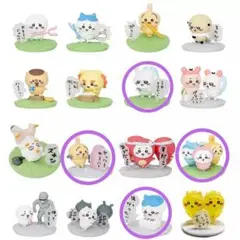 ちいかわ チョコサプ フィギュア パジャマ モモンガ ハチワレ うさぎ まとめて