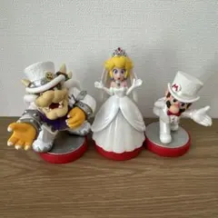 amiibo ウェディングセット マリオ ピーチ クッパ　アミーボ　amiibo