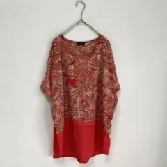 【MANIMU by CALABAZA】ボタニカル　チュニック　ロングカットソーのサムネイル
