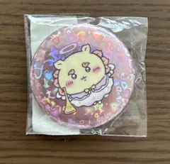 ちいかわ てんしとあくま ホログラム 缶バッジ てんし シーサー