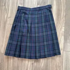 OLIVE des OLIVE チェックプリーツスカート