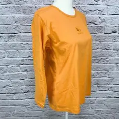 【美品】Be balcan　ビーバルカン　オレンジ長袖Tシャツ　000150