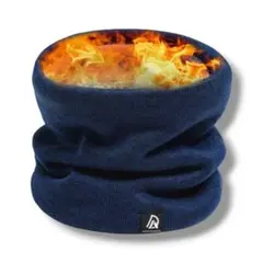 ネックウォーマー ネックガード 防風防寒 裏起毛 軽量 自転車 バイク 男女兼用