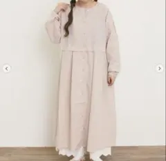 【ゆべし×Samansa Mos2】切替2WAYワンピース