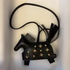 新品未使用HERMES ロベオロックPM 黒ノワール シルバースタッズ K刻印