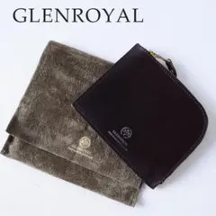 【極美品】グレンロイヤル ジップミニパース　ブライドルレザー ダークブラウンのサムネイル