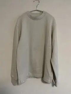 ユニクロ ソフトニットフリースクルーネック長袖Tシャツ