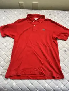 LACOSTE ラコステ ポロシャツ レッド L