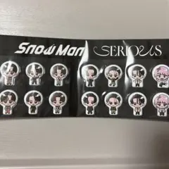 SnowMan SERIOUS すのぷくシール