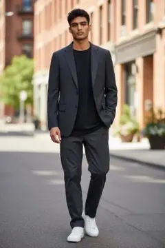 美品 エルメネジルドゼニア Ermenegildo Zegna ジャケットのサムネイル