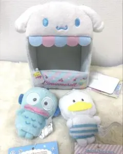 サンリオ ♡ あつめてヌイグルミシリーズ シナモロール ハンギョドン ペックル