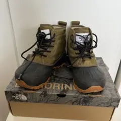THE NORTH FACE キッズブーツ オリーブ 19cm