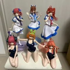 五等分の花嫁　マリンルック　スケール水着フィギュア６体セット