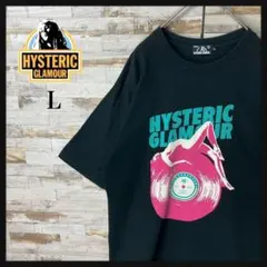 3974M【美品】ヒステリックグラマー☆ヒスガール ビッグロゴ Tシャツ