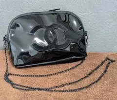 シャネル ビニール加工 チェーン ショルダーバッグ 미사용