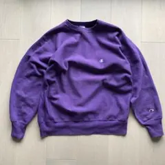 90s champion リバースウィーブ USA製 希少色ミッドナイトパープル