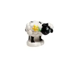 【新品・未使用】白いひつじさん　フェーヴ　フェーブ　フランス　送料込み