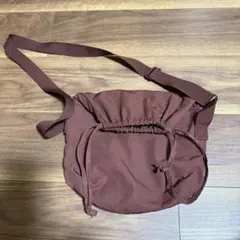 ドローストリングショルダーバッグ スモール