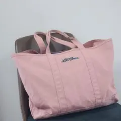 美品　【LEE 別注】L.L.Bean グローサリートート限定色ダスティピンク