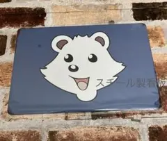 これは懐かしい、、、何のキャラかわかりますか？　ブリキ看板　昭和　関口宏
