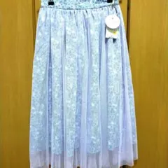 ロペピクニック　花柄チュールスカート　新品
