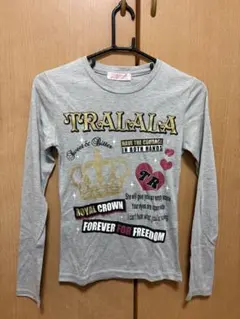 TRALALA 長袖カットソー グレー