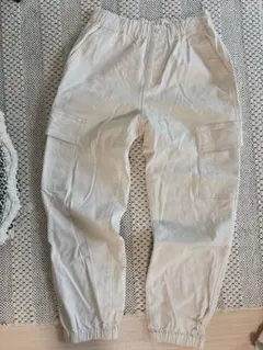 カーゴパンツ アイボリー ジョガーパンツのサムネイル