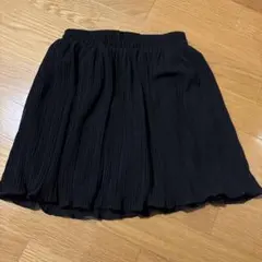 黒インパン付きプリーツスカート