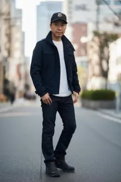 ネイビー Mサイズ ジャケット　紺