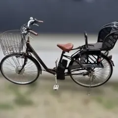 自転車 モンタナ マットブラック チャイルドシート付き - メルカリ