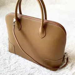 【未使用】イタリア製 BUTI レザー ハンドバッグ ショルダーバッグ ブラウン 未使用】イタリア製 BUTI レザー ハンドバッグ ショルダーバッグ