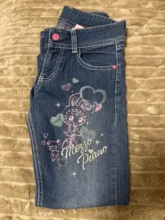 メゾピアノデニムパンツ ハート型ポケット