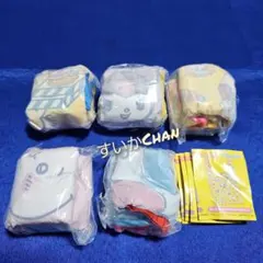 ⑰ ちいかわ×サンリオキャラクターズ エコバッグ 全5種類コンプ ガチャ