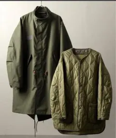 ジャーナルスタンダード レリューム 3way 中綿ライナー付きモッズコート