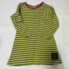 JUNK STORE ボーダー 長袖ワンピース 90cm