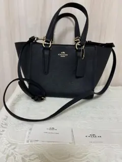 ☆新品未使用☆ COACH コーチカバン　ネイビー