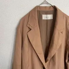 【美品】PAGEBOY 薄手 ジャケット ベージュ フリーサイズ