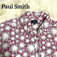 ポールスミスジーンズ　総柄シャツ　花柄　サイズL