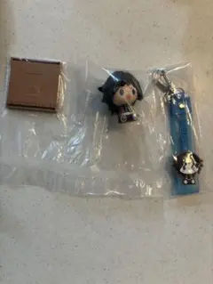 一番くじ 鬼滅の刃　F賞 ちょこのっこフィギュア　G賞ぽこっとチャーム　冨岡義勇