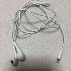 ホワイト 有線イヤホン USBタイプ