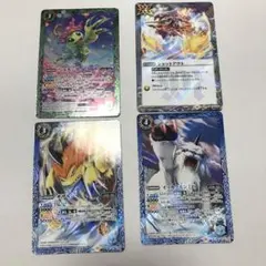 バトルスピリッツ　デジモン カード　4枚セット