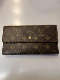 【美品】Louis Vuitton ルイヴィトン ポルトトレゾール三折財布