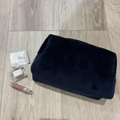 Dior ポーチ クリスマスコフレ限定商品 ミニリップ 香水付き