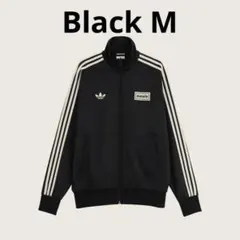 adidas Oasis Tour Firebirdトラックトップ ブラック M