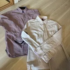 BEAMS HEART & TAKEO KIKUCHI 長袖シャツ2点セット