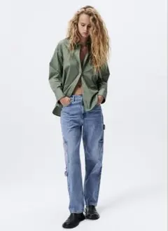 ポケットポプリンシャツ