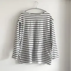 授乳コットンボーダートップス 授乳服