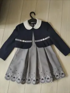 110】プティマイン 入学式 女の子 セットアップ ワンピース 訳あり