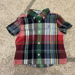 Ralph Lauren 半袖チェックシャツ 18M